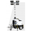 ITALTOWER ASTRID PRO ST-LY Torre Faro 4x320W LED Con Carrelo Traino Lento e Generatore