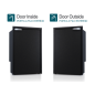 VITRIFRIGO  C85i CHR Fridge-Freezer