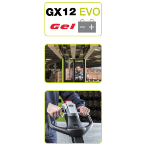 PRAMAC LIFTER GX12-35EVO GEL24V-105Ah Electric Stacker