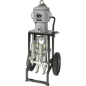 LARIUS OMEGA 40:1 Pneumatic resin injection system with motor and double pump