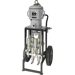 LARIUS OMEGA 40:1 Pneumatic resin injection system with motor and double pump