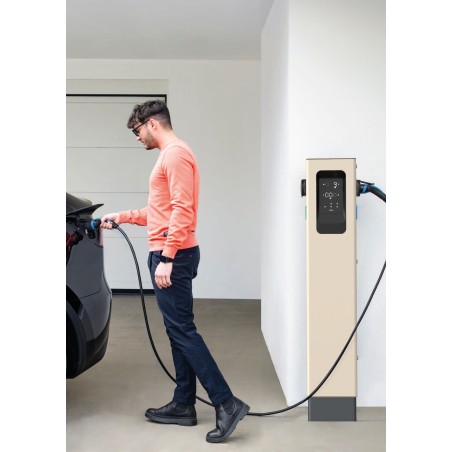 DazeBox S Urban Stazione di ricarica per Auto elettriche 64A 2x22.2KW, con protezione sovratensioni e misuratore MID DazeBox S Urban Stazione di ricarica per Auto elettriche 64A 2x22.2KW, con protezione sovratensioni e misuratore MID