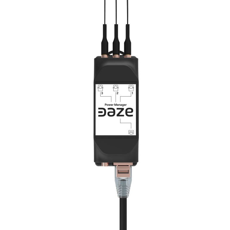 Power Manager da barra DIN per impianti Trifase da 30 a 100 kW di contatore