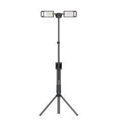 SCANGRIP TOWER 8 CONNECT proiettore LED 8000 lumen con treppiede e batterie 18V/20V