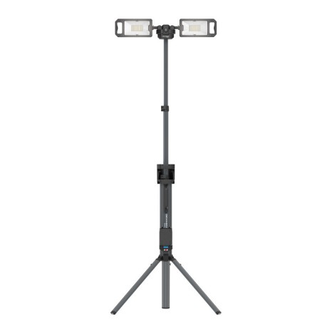 SCANGRIP TOWER 8 CONNECT proiettore LED 8000 lumen con treppiede e batterie 18V/20V