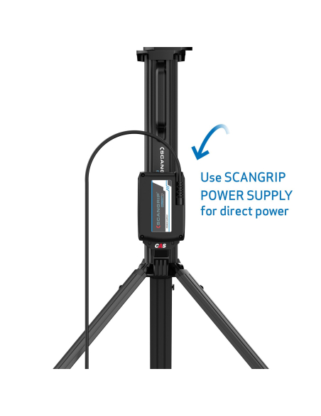 SCANGRIP TOWER 8 CONNECT LED projector 8000 lumens with tripod and 18V/20V batteries