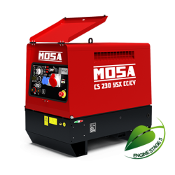 MOSA CS 230 YSX CC/CV Motosaldatrice Multiprocesso Motore Stage 5