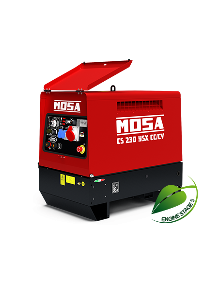 MOSA CS 230 YSX CC / CV Multiprocess Welding Machine Stage 5 Engine