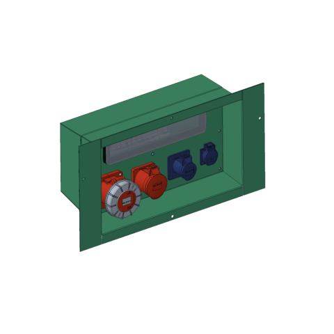 Quadro Prese  kit 32A