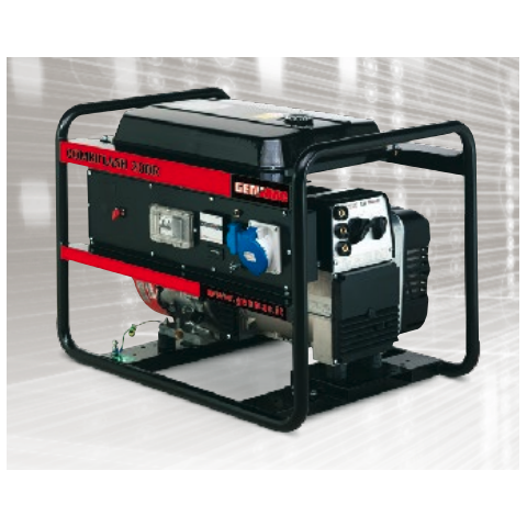 GENMAC Combiflash RG181KEO MOTOSALDATORE 6,1KVA Uso Stazionario