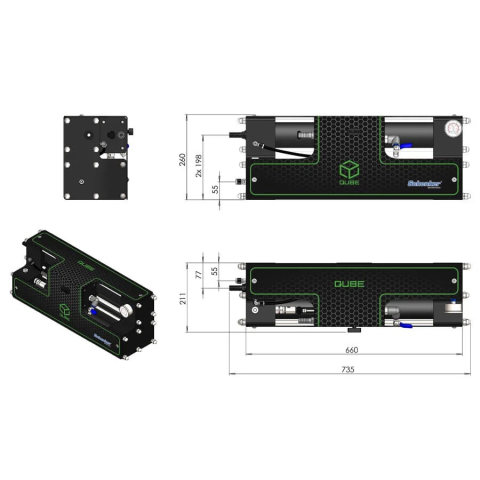 SCHENKER Qube 65 Dissalatore a osmosi inversa 65LT