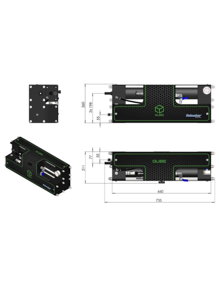 SCHENKER Qube 65 Dissalatore a osmosi inversa 65LT