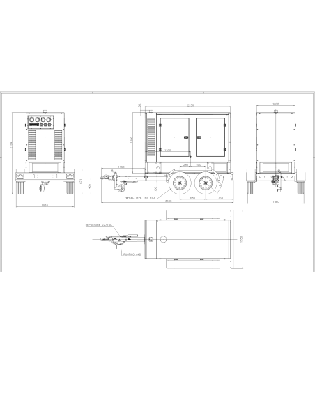 Generator Set Stage V 60KVA