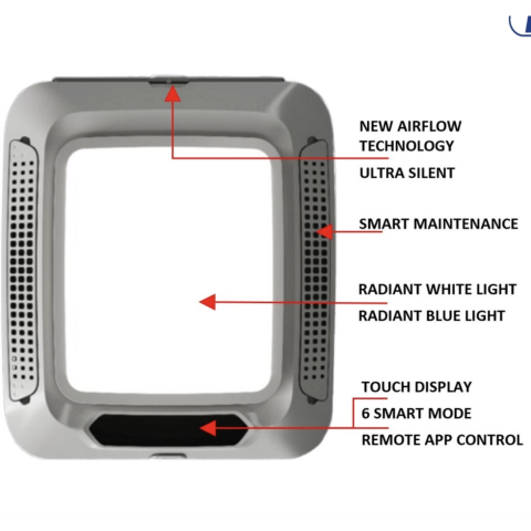 OFF BY INDEL B PLEIN-AIRCON CONDIZIONATORE 12V + Diffusore light box