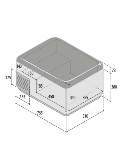 VITRIFRIGO C65D Frigo-Freezer Portatili