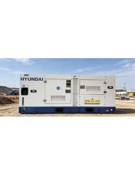 HYUNDAI 65564 GRUPPO  ELETTROGENO 1500 GIRI TRIFASE SILENZIATO 125 kVA