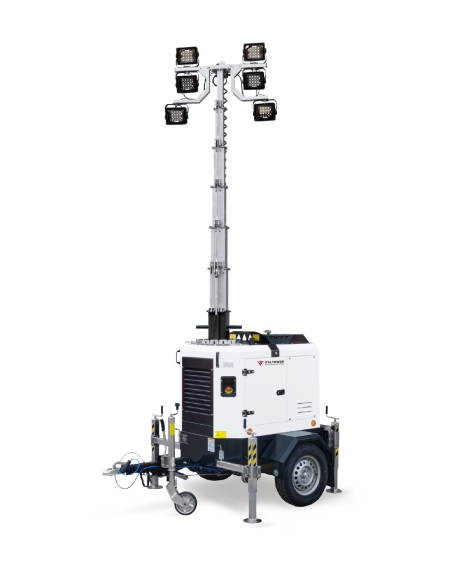 ITALTOWER VENUS HYBRID PRO RT-S LIGHT TOWER 6x100W LED STAGE V