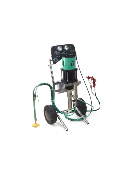 Apollo 40 Pompa Pneumatica TKP401AE con Staffa Muro