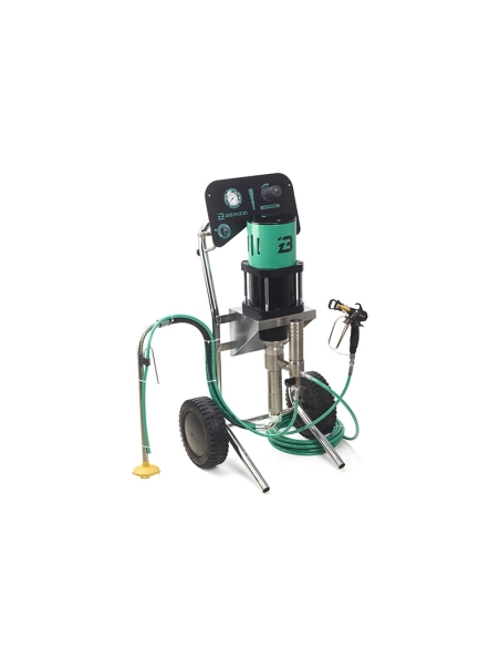 Apollo 40 Pompa Pneumatica Airless TKP401B con Carrello