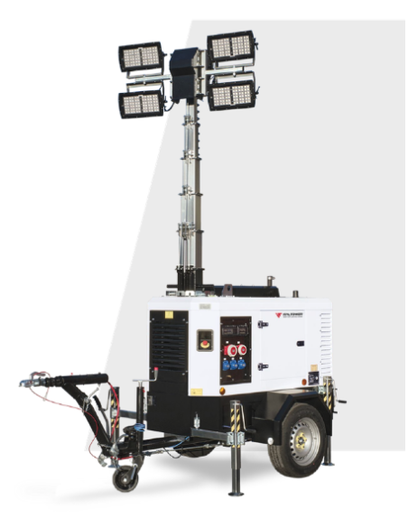 Italtower POLAR PRO RT-L Torre Faro  Stage V 4x320W LED