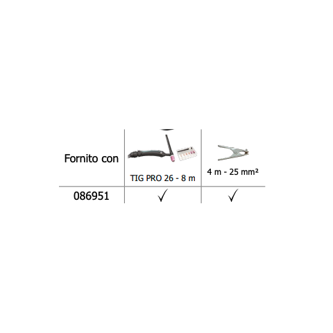 GYS TITANIUM 231 AC/DC FV - Saldatrice