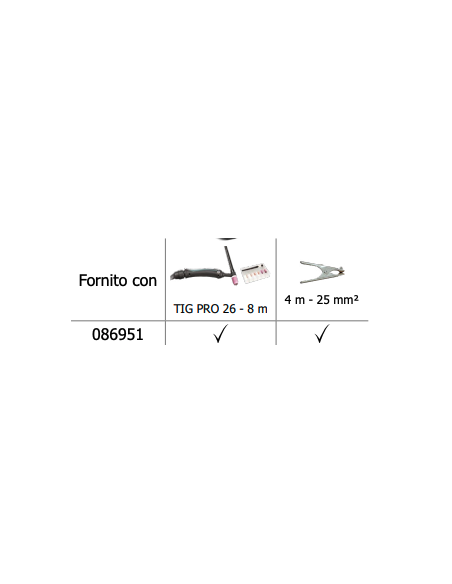 GYS TITANIUM 231 AC/DC FV - Saldatrice
