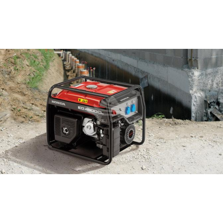 HONDA EG 4500 CL Petrol Single-Phase D-Avr Generator 4.5 kW 5.6 kVA HONDA EG 4500 CL Petrol Single-Phase D-Avr Generator 4.5 kW 5.6 kVA