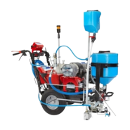 Road line marking machines