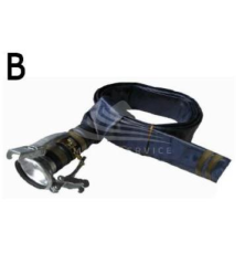 IDROFOGLIA TUBO 4 METRI IN PVC DIAMETRO 10'' TIPO A