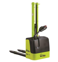 PRAMAC RX10/16 PLUS - Carrello elevatore elettrico con batterie plus e alzata libera di 1510 mm