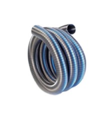 TUBO-MARMITTA FLESSIBILE ZINCATO DOPPIA AGGRAFFATURA D. 40 mm