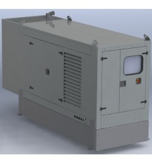 TESSARI SINGLE PHASE DIESEL GENERATOR 11 KVA 8.8 KW AUTOMATIC SWITCHBOARD
