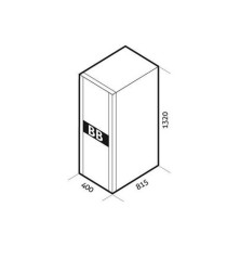 Battery Box BBX 1320 480V BB T2 3F