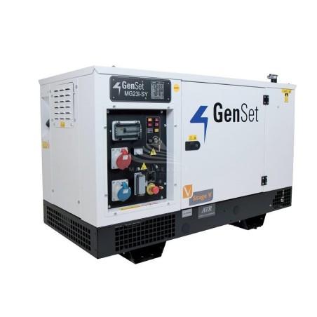 GENSET MG 23 I-SY - Frontal panel