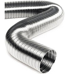 GENMAC TUBO DI SCARICO FLESSIBILE INOX DI DIAM. 30 AL METRO