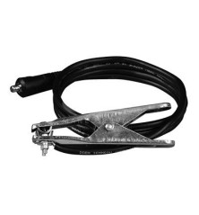 HELVI CAVO DI MASSA CON PINZA DA 10MM2 - 25MM2 - 1.6M - 140 AMP