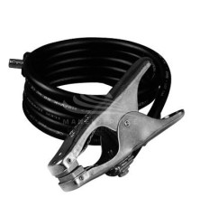 HELVI CAVO DI MASSA CON PINZA DA 16MM2 - 50MM2 - 2M - 180 AMP