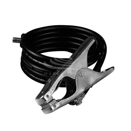 HELVI CAVO DI MASSA CON PINZA DA 16MM2 - 50MM2 - 2M - 180 AMP