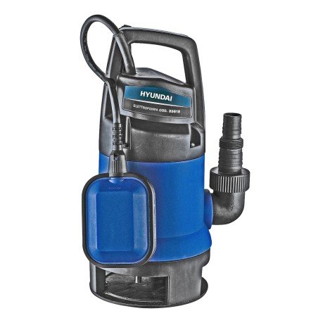 HYUNDAI 35612 Elettropompa Sommergibile 750 W Acque Chiare e Scure