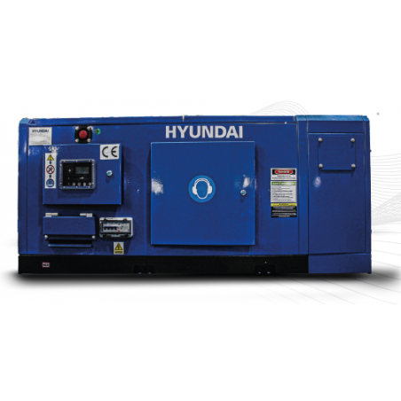 HYUNDAI GENERATOR THREE-PHASE SILENCED 20KW/25KVA STAGE II