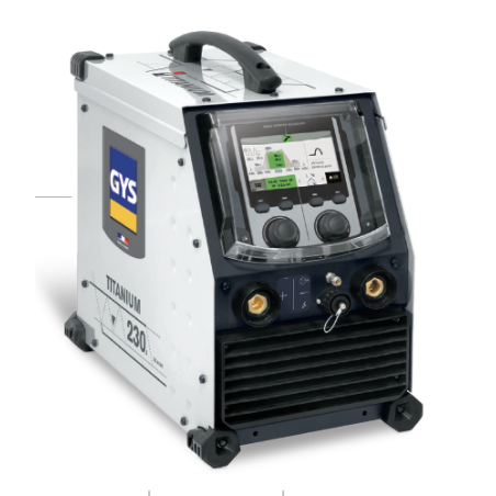 GYS TITANIUM 230 AC-DC HF-FV - Saldatrice TIG