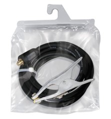 GYS CAVO MASSA 250A - 25mm² - 4m-CONNETT. 35/50mm² -Pinza con treccia