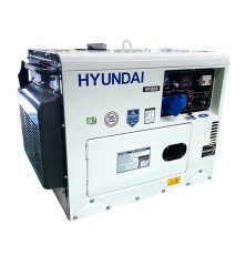 Hyundai 65247 Diesel Silenced Generator 6.3KW