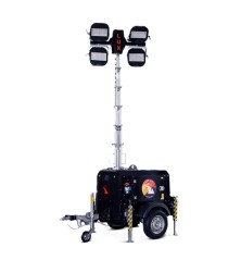 LUXTOWER LUX H11PLUS LED Lighting Tower 4x320W Fast Towing