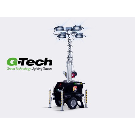 LUXTOWER LUXC12 LED Light Tower 4x160W