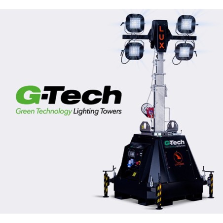 LUXTOWER LUX C23Battery Light Tower LED 4x100W