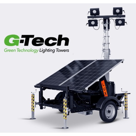 LUXTOWER LUX SOLAR Tower Light LED IP69K 4x65W