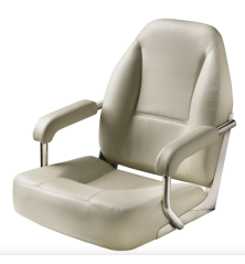 Vetus Seat Master Sedile per Barche in acciaio Bianco